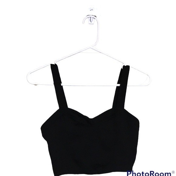 Ladder back black new without tag crop top - Picture 1 of 5